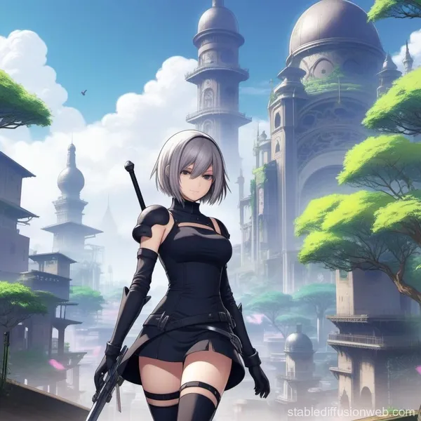 game nhật bản - NieR: Automata